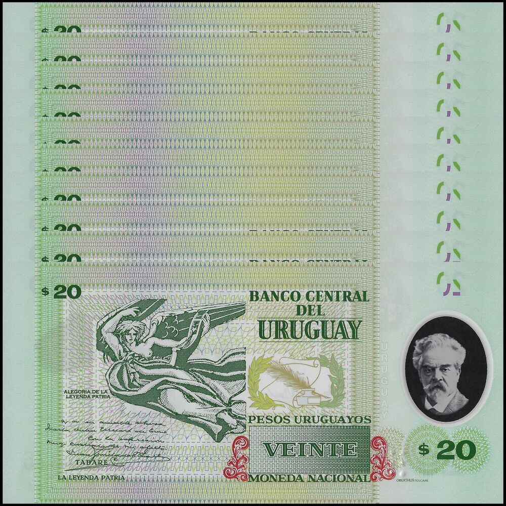 Uruguay - 20 Pesos 2020 - Pick- NEW / B560a - Set 10 PCS