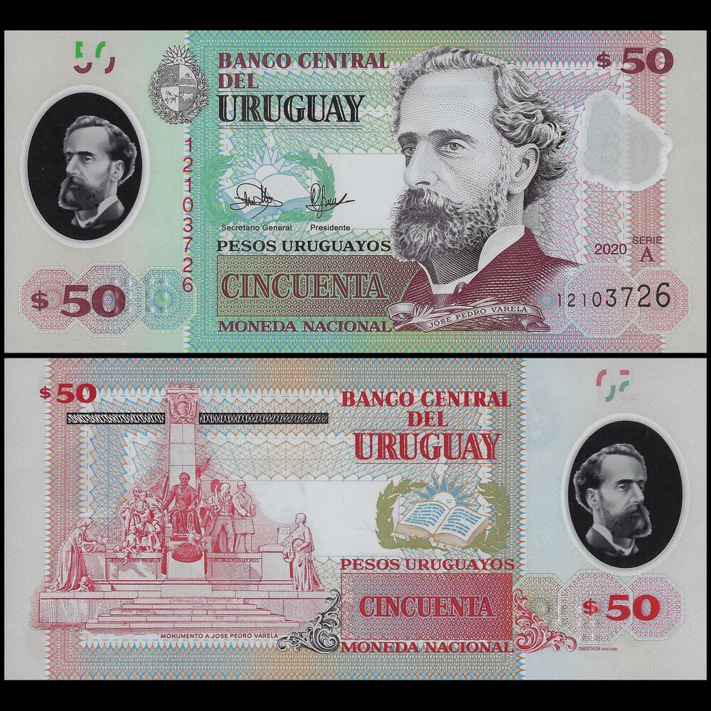 Uruguay - 50 Pesos 2020 - Pick- NEW / B561a - Set 10 PCS
