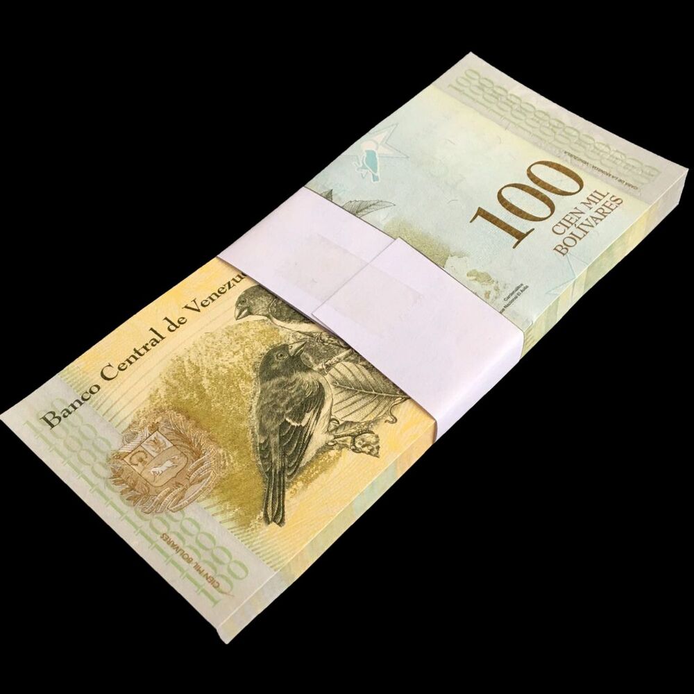 Venezuela - 100.000 Bolivares 2017 - Pick- 100c / B370c - Bundle 100 PCS