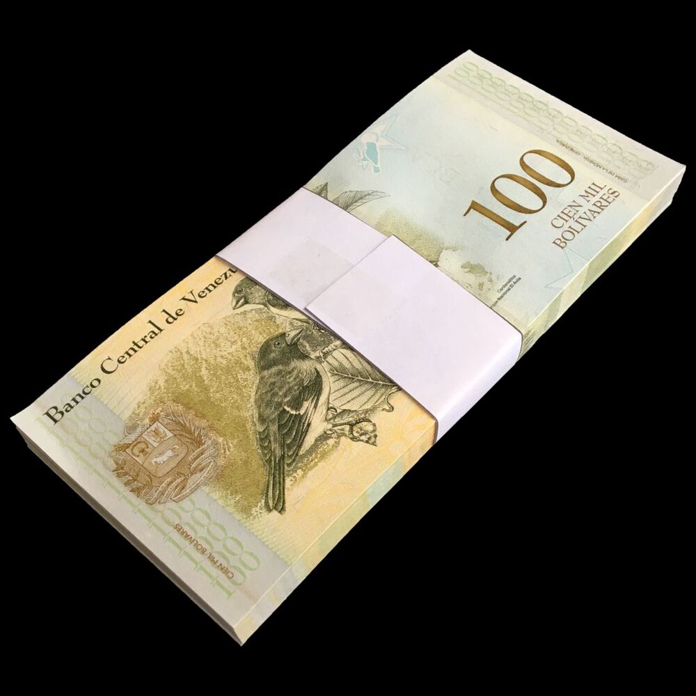 Venezuela - 100.000 Bolivares 2017 - Pick- 100e / B370e - Bundle 100 PCS