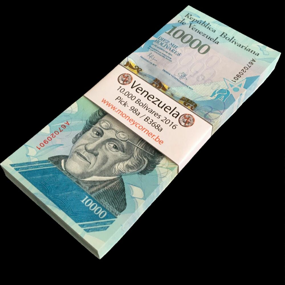 Venezuela - 10.000 Bolivares 2016 - Pick- 98a / B368a - Bundle 100 PCS