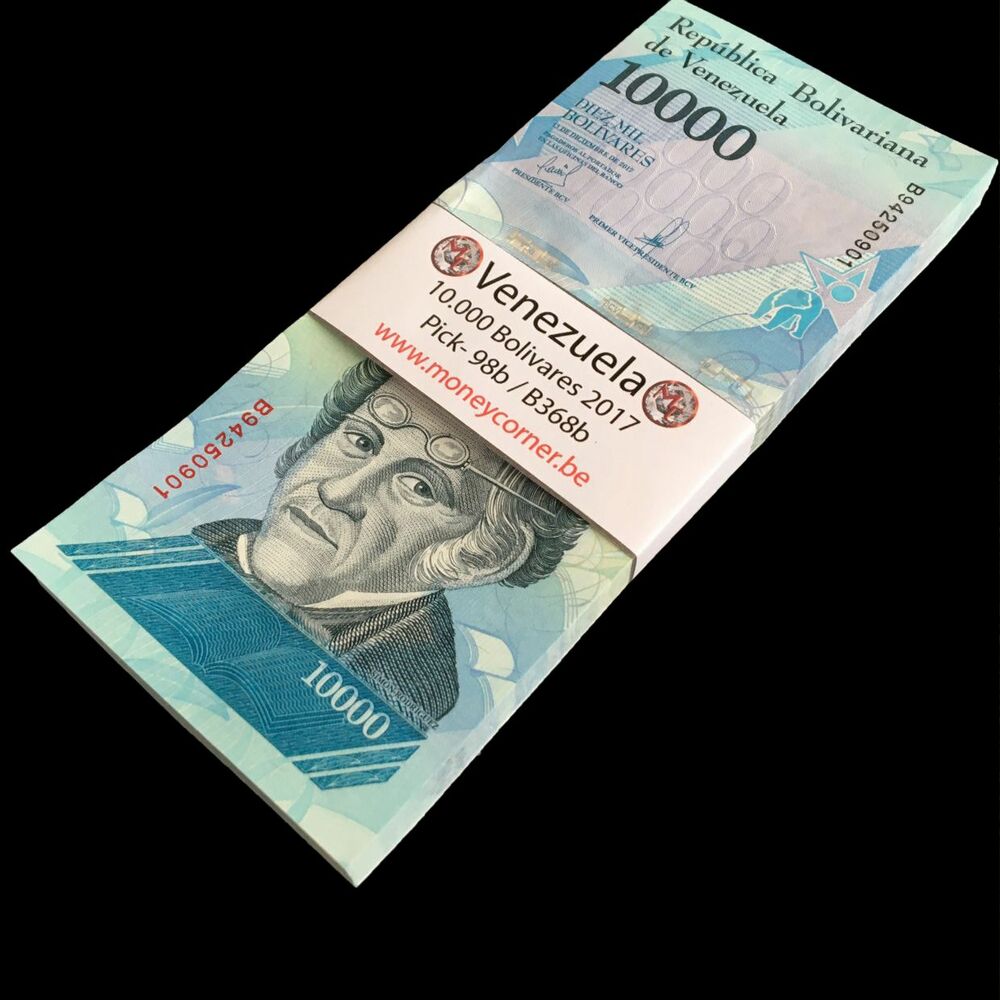 Venezuela - 10.000 Bolivares 2017 - Pick- 98b / B368b - Bundle 100 PCS