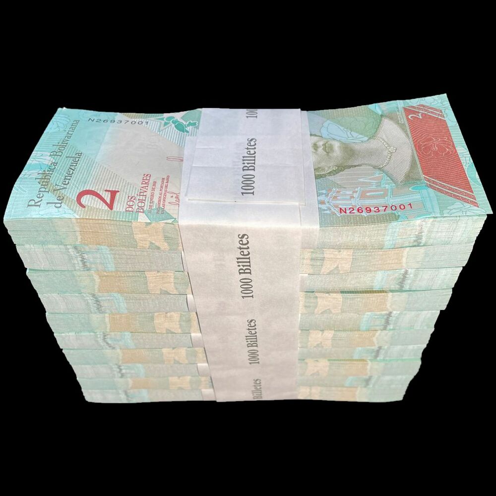 Venezuela - 2 Bolivares 2018 - Pick- 101 / B371 - Brick 1000 PCS