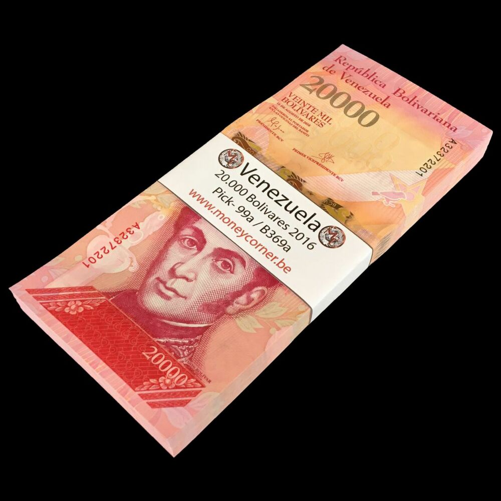 Venezuela - 20.000 Bolivares 2016 - Pick- 99a / B369a - Bundle 100 PCS