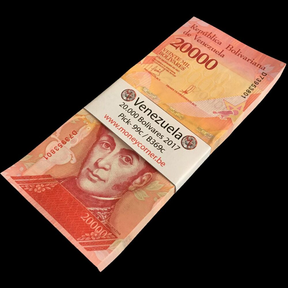 Venezuela - 20.000 Bolivares 2017 - Pick- 99c / B369c - Bundle 100 PCS