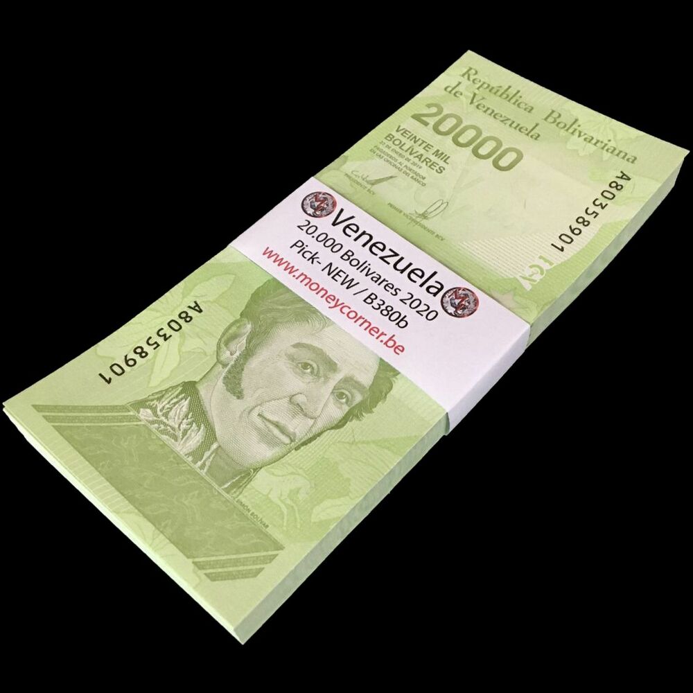 Venezuela - 20.000 Bolivares 2020 - Pick- NEW / B380b - Bundle 100 PCS