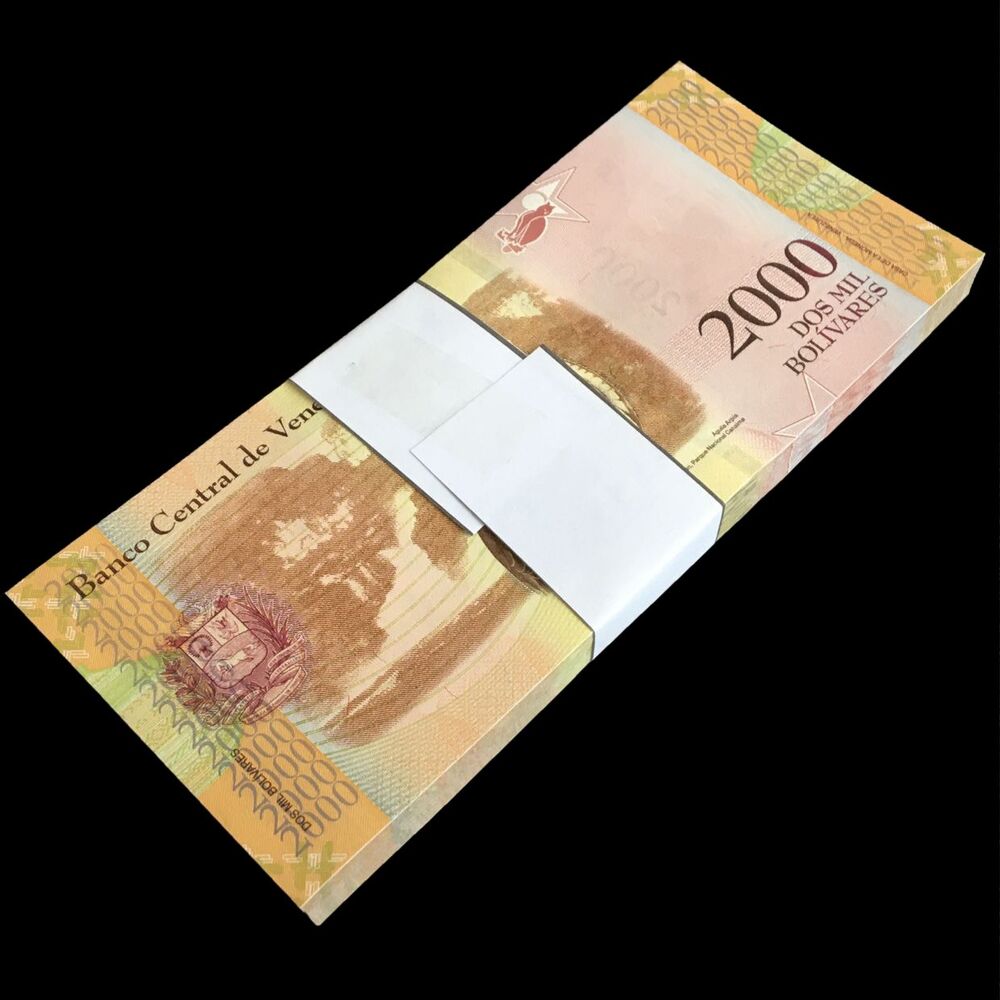 Venezuela - 2000 Bolivares 2016 - Pick- 96a / B366a - Bundle 100 PCS