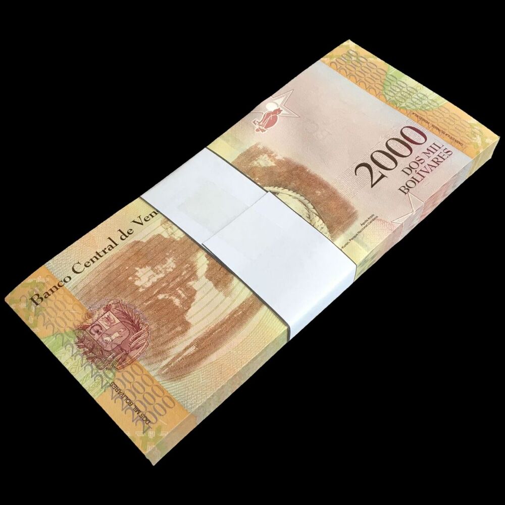 Venezuela - 2000 Bolivares 2016 - Pick- 96b / B366b - Bundle 100 PCS