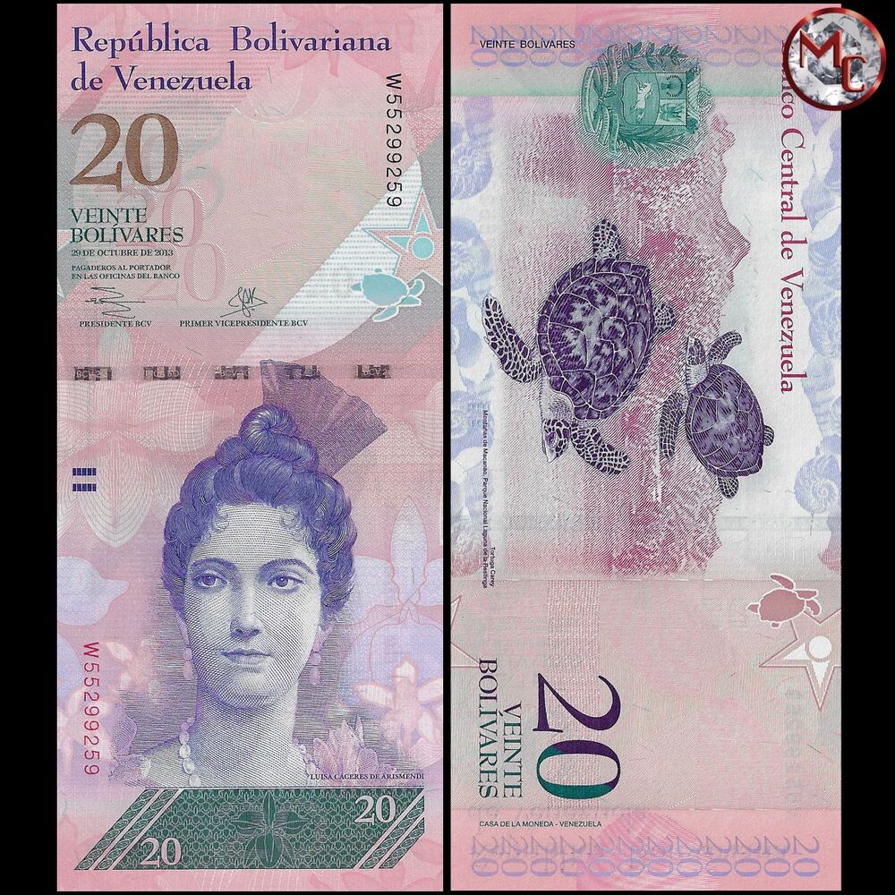 Venezuela - 20 Bolivares 2013 - Pick- 91f / B361f - Set 10 PCS