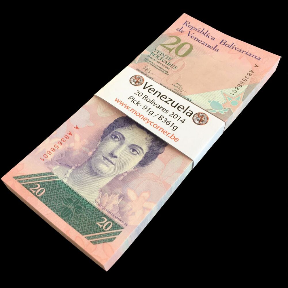 Venezuela - 20 Bolivares 2014 - Pick- 91g / B361g - Bundle 100 PCS