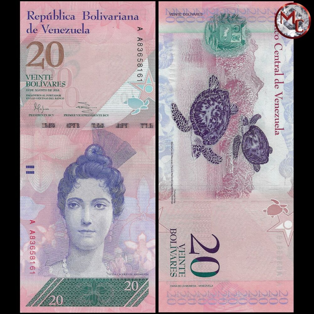 Venezuela - 20 Bolivares 2014 - Pick- 91g / B361g - Set 10 PCS