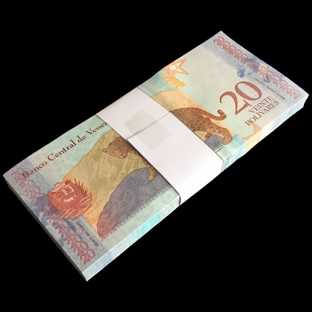 Venezuela - 20 Bolivares 2018 - Pick- 104 / B374 - Bundle 100 PCS