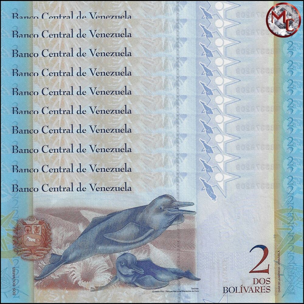 Venezuela - 2 Bolivares 2012 - Pick- 88e / B358e - Set 10 PCS