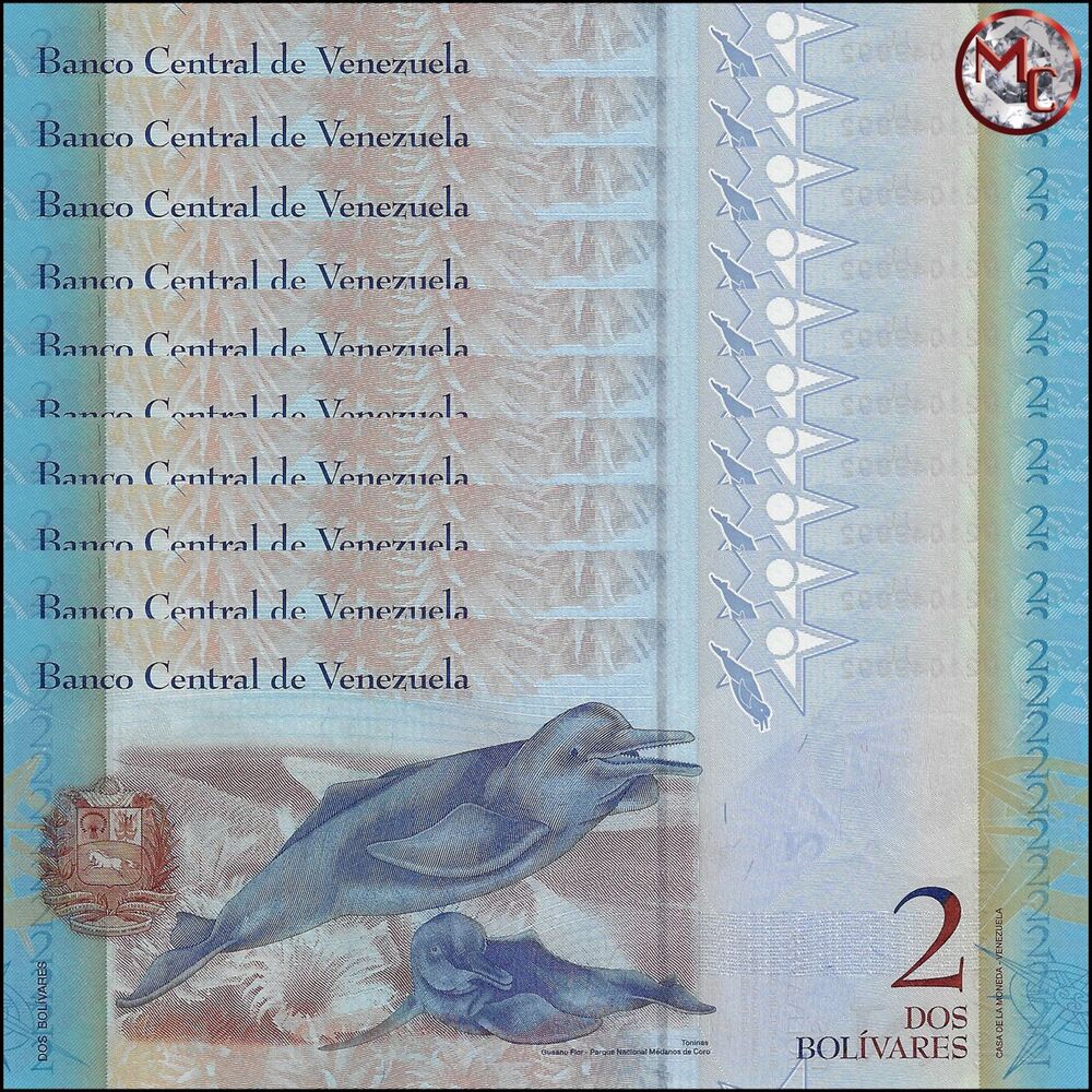 Venezuela - 2 Bolivares 2013 - Pick- 88f / B358f - Set 10 PCS