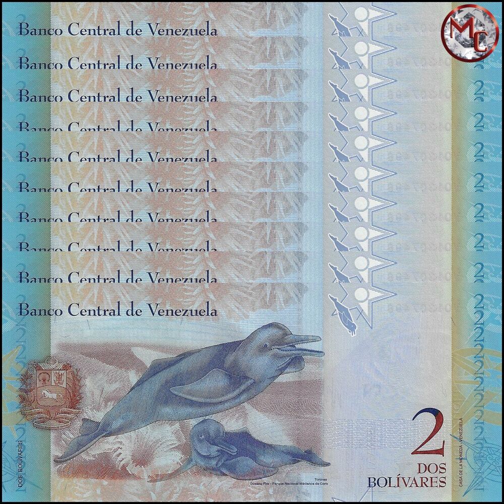 Venezuela - 2 Bolivares 2014 - Pick- 88g / B358g - Set 10 PCS