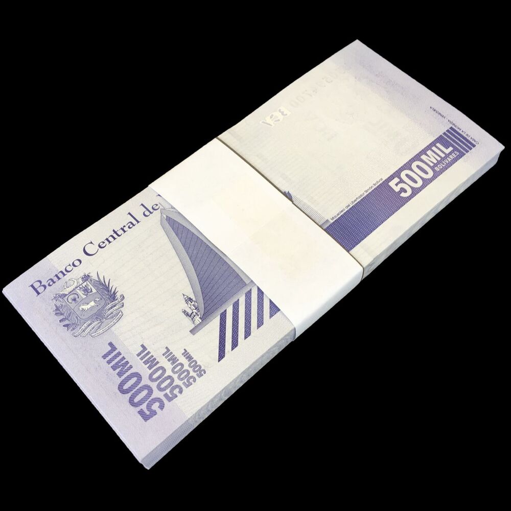 Venezuela - 500.000 Bolivares 2021 - Pick- NEW / B383 - Bundle 100 PCS