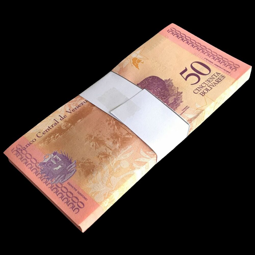 Venezuela - 50 Bolivares 2018 - Pick- 105 / B375 - Bundle 100 PCS