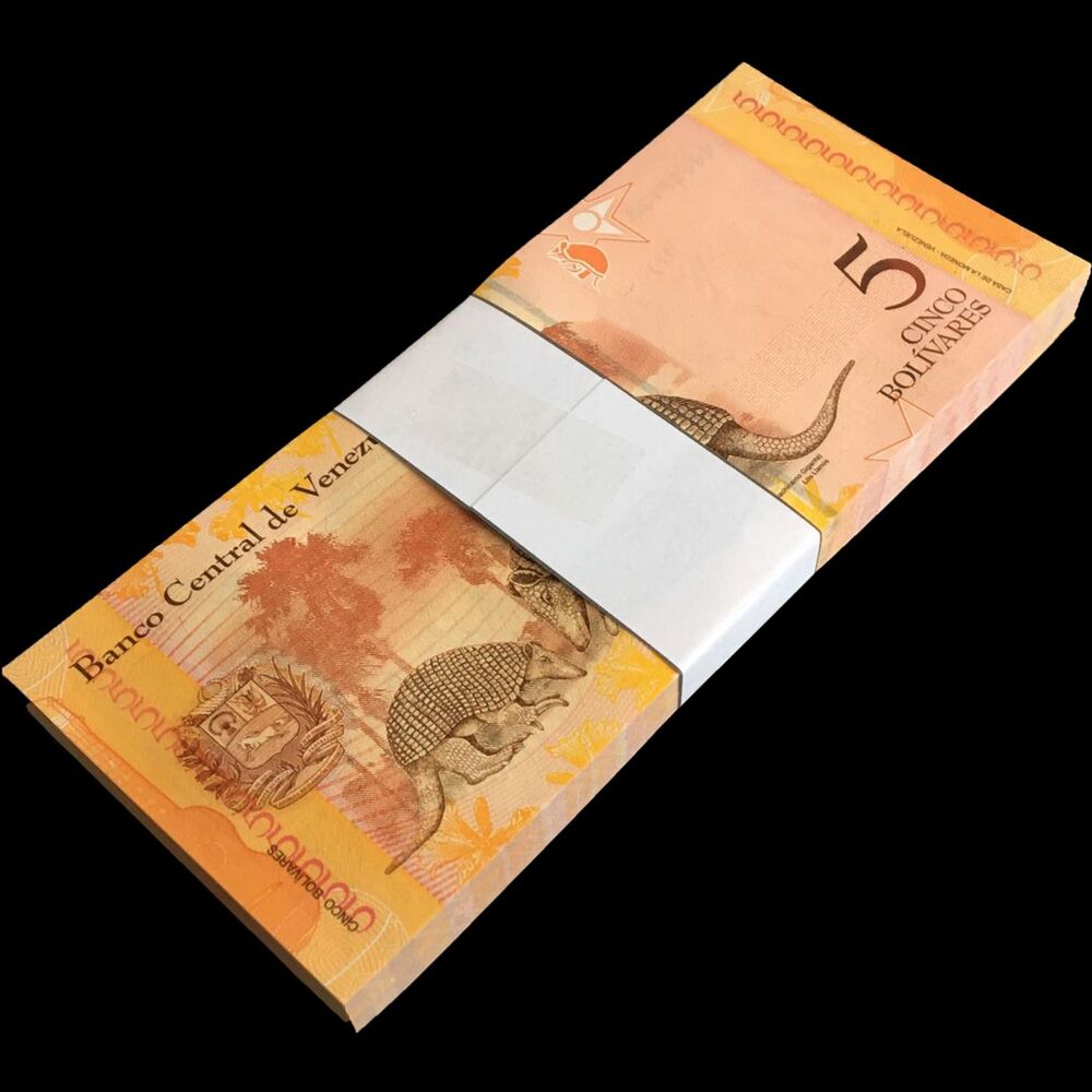 Venezuela - 5 Bolivares 2009 - Pick- 89d / B359d - Bundle 100 PCS