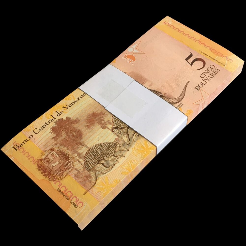Venezuela - 5 Bolivares 2011 - Pick- 89e / B359e - Bundle 100 PCS