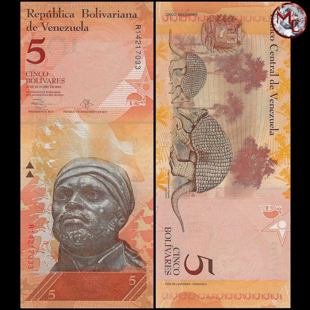 Venezuela - 5 Bolivares 2013 - Pick- 89f / B359f - Set 10 PCS
