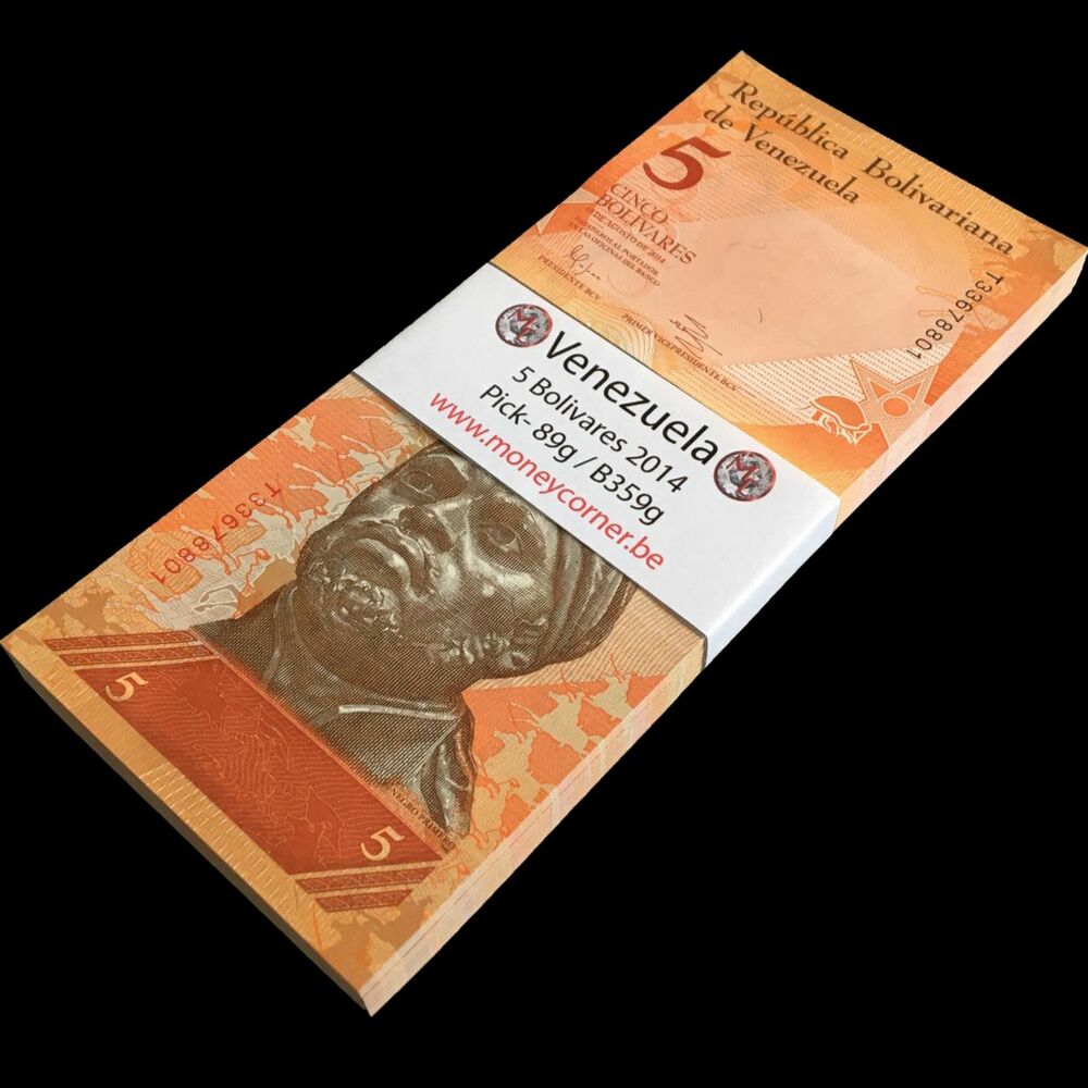 Venezuela - 5 Bolivares 2014 - Pick- 89g / B359g - Bundle 100 PCS