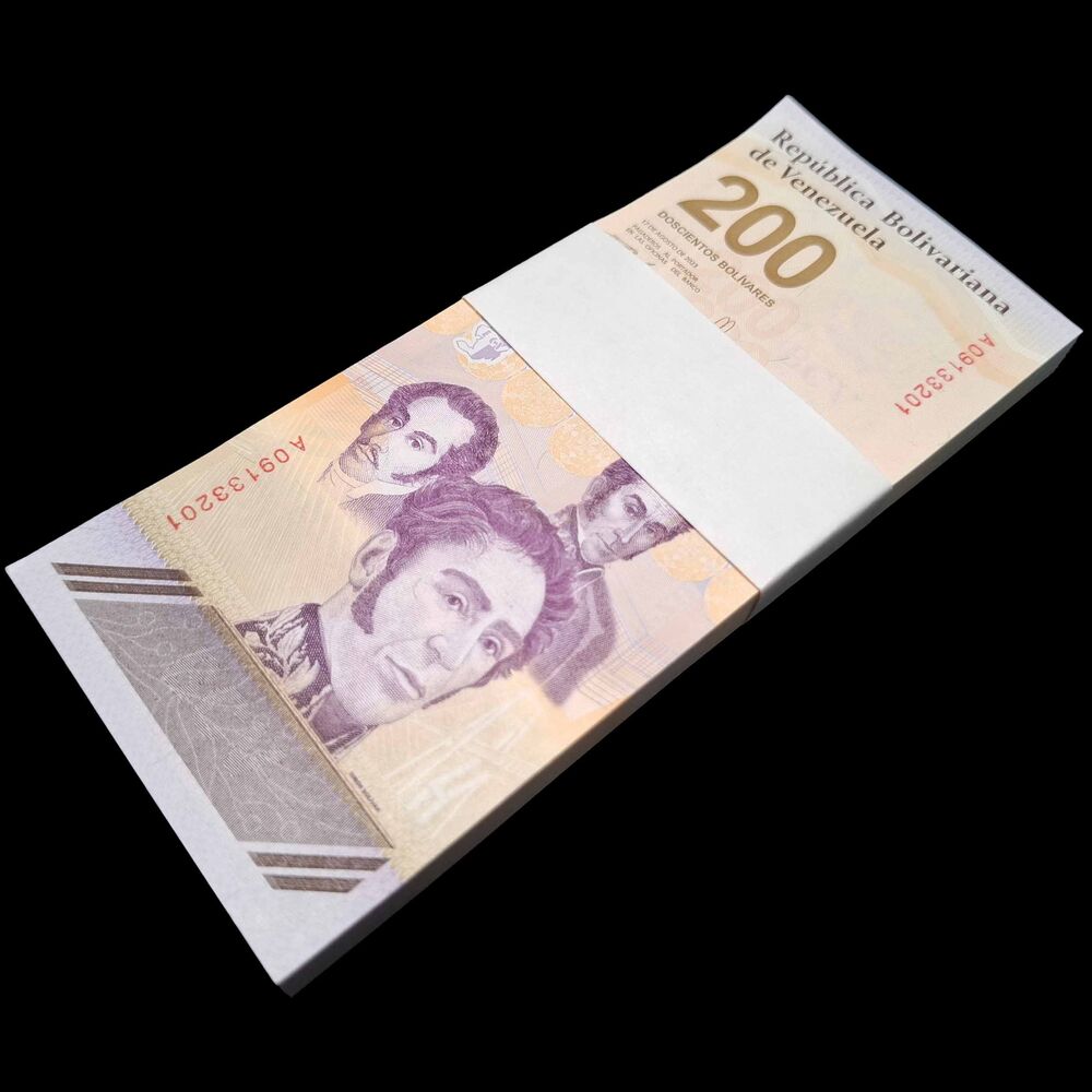 Venezuela -  200 Bolivares 2023 - Pick # 120 - Bundle 100 PCS