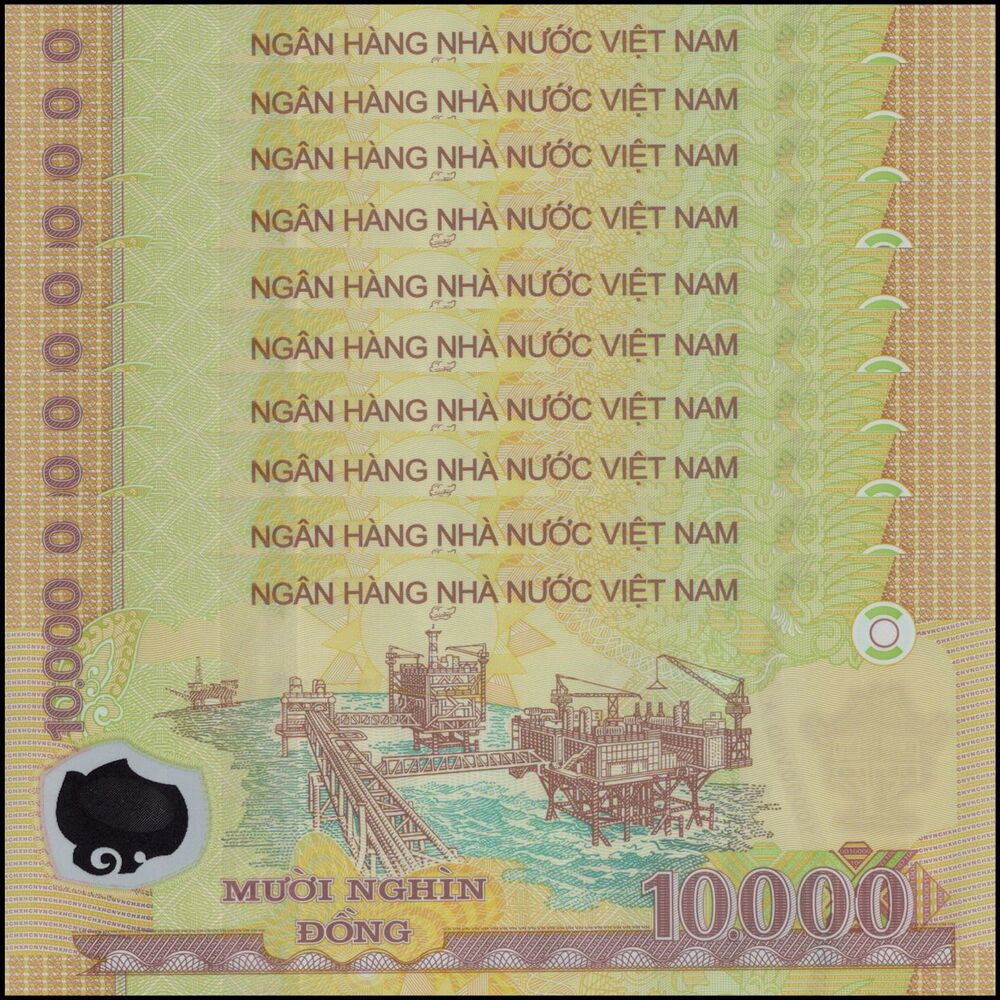 Vietnam - 10.000 Dong 2020 - Pick- 119 / B343m - Set 10 PCS