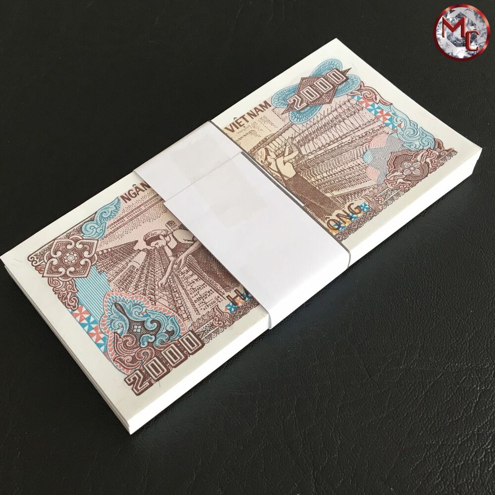 Vietnam - 2000 Dong 1988 - Pick- 107 - Bundle 100 PCS