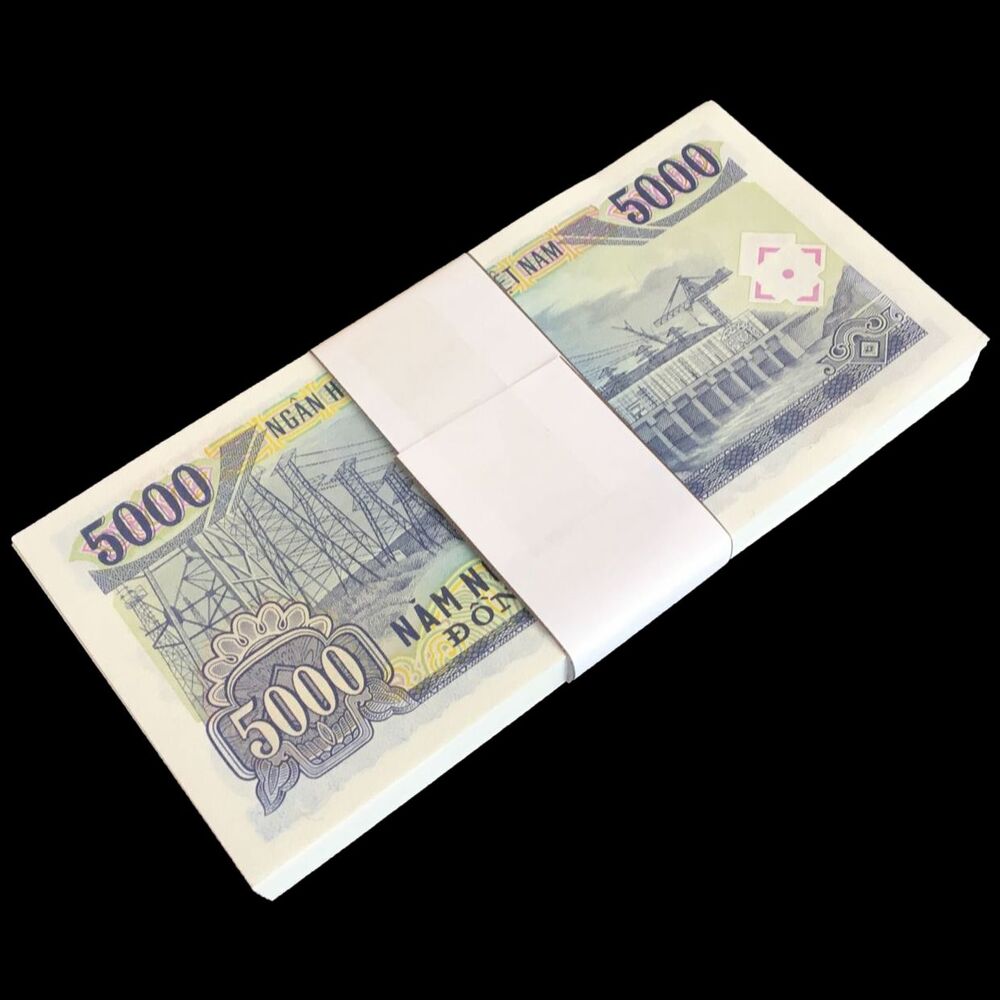 Vietnam - 5000 Dong - Pick- 108 - 1991 - Bundle 100 PCS