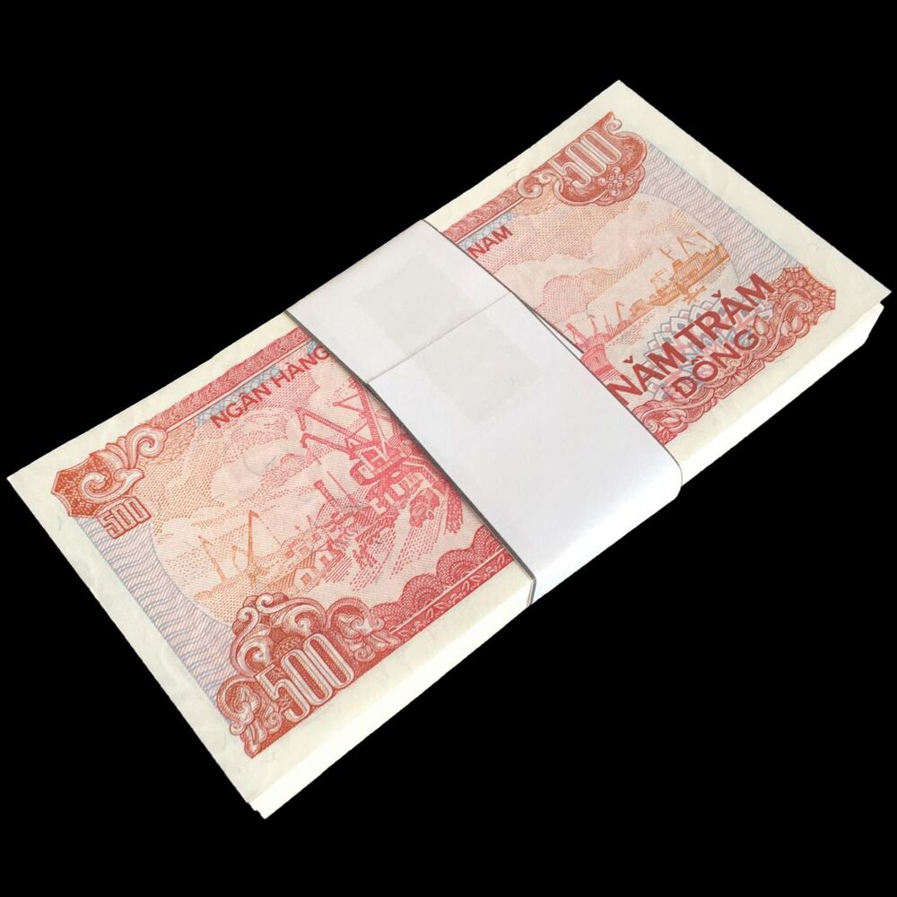 Vietnam - 500 Dong 1988 - Pick- 101 - Bundle 100 PCS