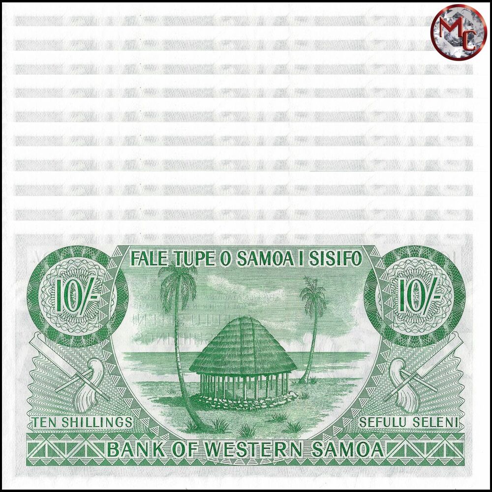 Western Samoa - 10 Shillings 2020 - Pick- NEW / B304b - Set 10 PCS