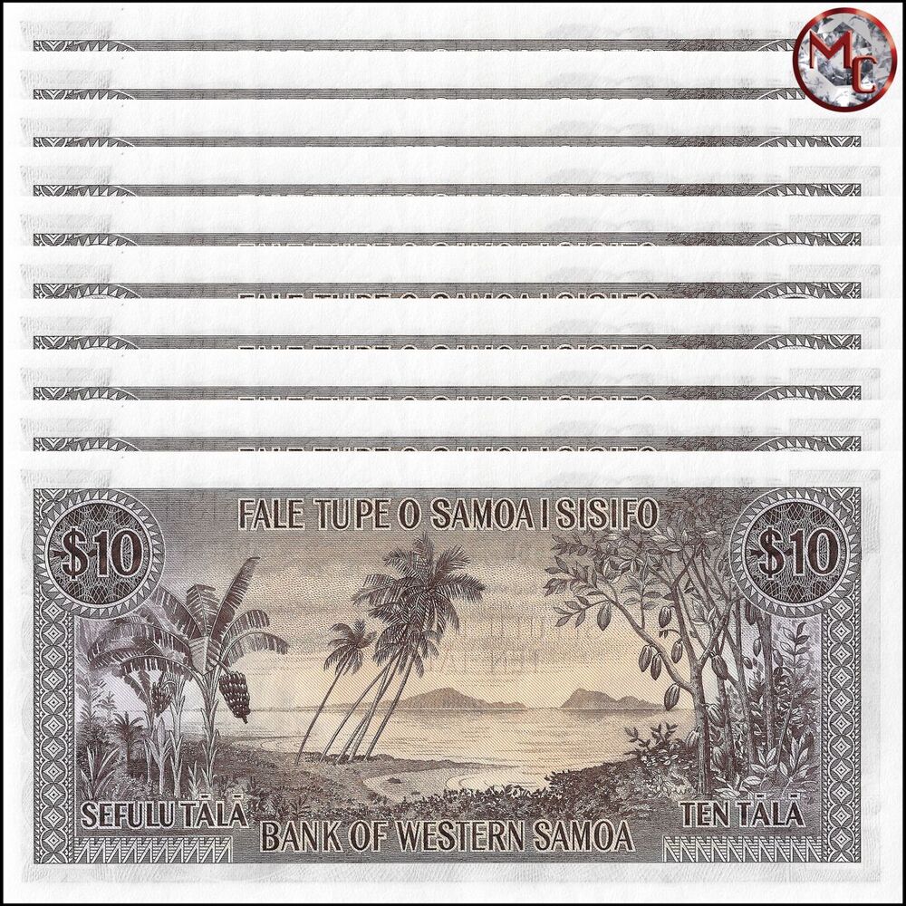 Western Samoa - 10 Tala 2020 - Pick- NEW / B309e - Set 10 PCS