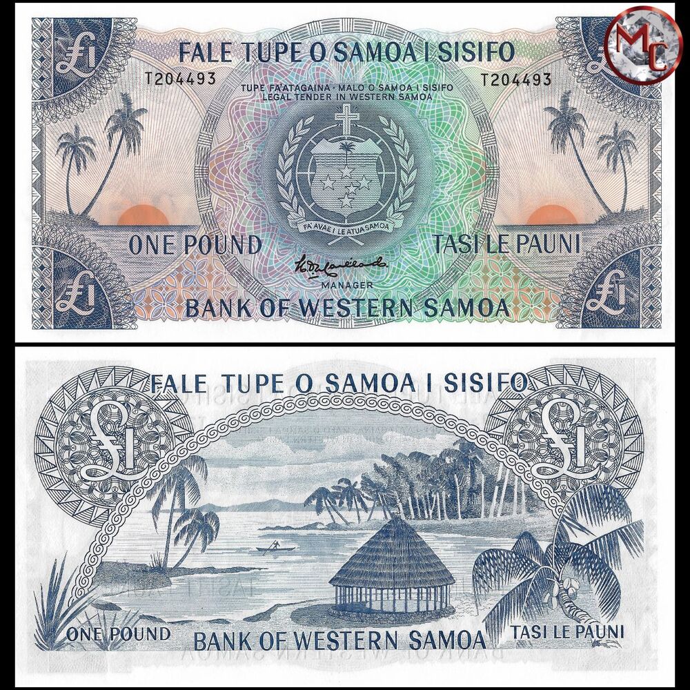 Western Samoa - 1 Pound 2020 - Pick- NEW / B305b - Set 10 PCS