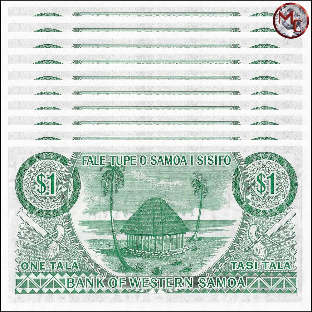 Western Samoa - 1 Tala 2020 - Pick- NEW / B307e - Set 10 PCS