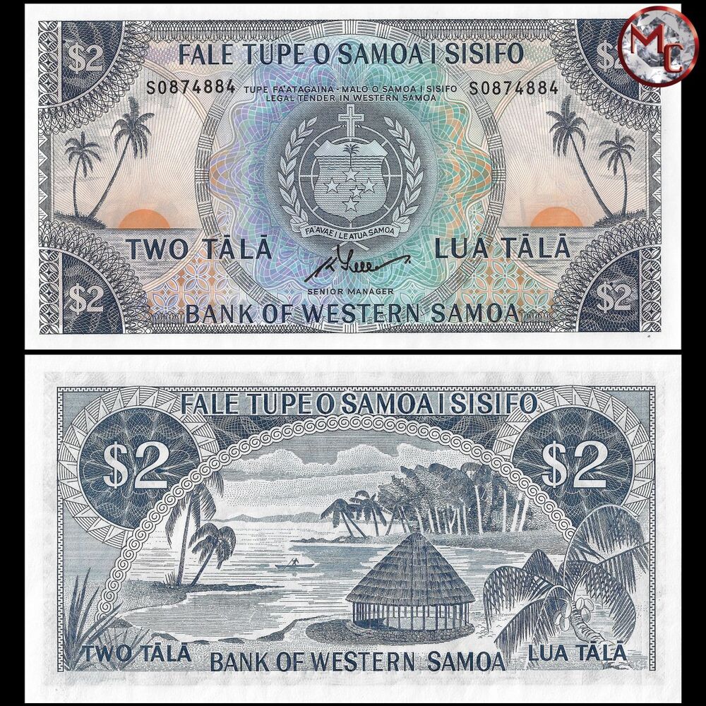 Western Samoa - 2 Tala 2020 - Pick- NEW / B308d - Set 10 PCS