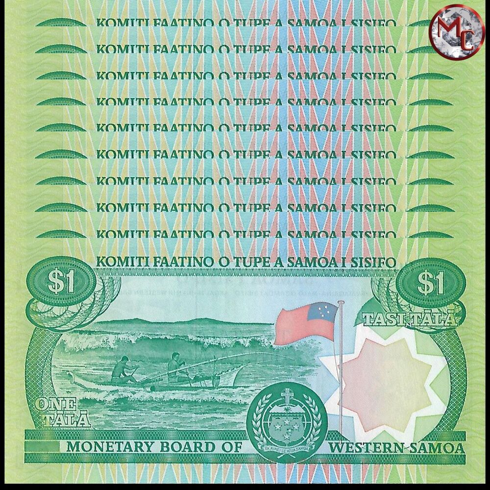 Western Samoa - 1 Tala 2020 - Pick- NEW / B401b - Set 10 PCS