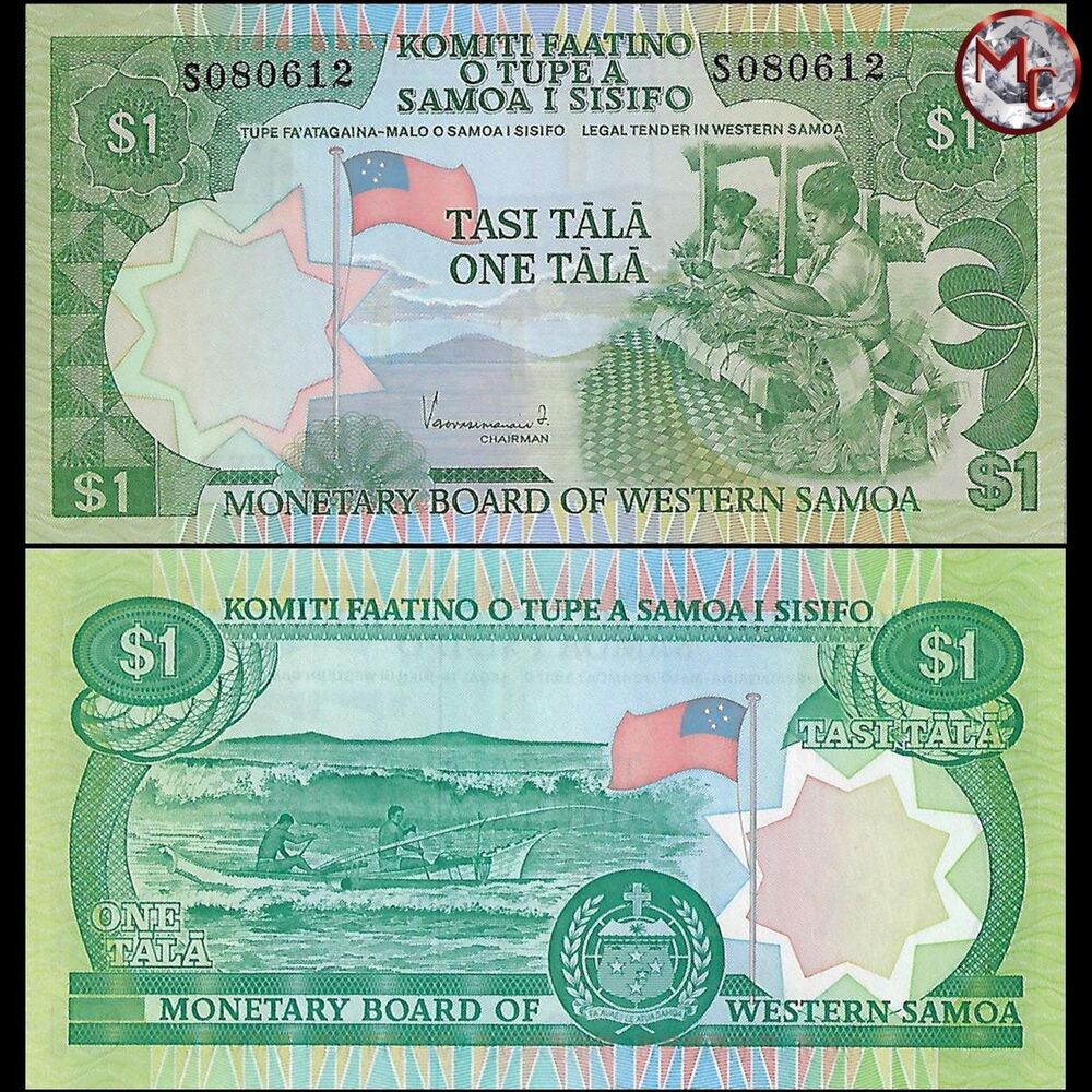 Western Samoa - 1 Tala 2020 - Pick- NEW / B401b - Set 10 PCS