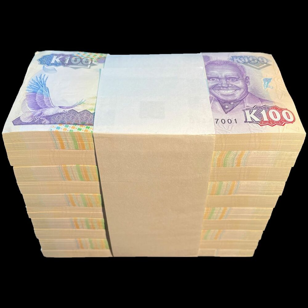 Zambia - 100 Kwacha 1991 - Pick- 34 / B135 - Brick 1000 PCS