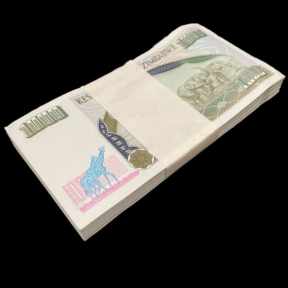 Zimbabwe - 1000 Dollars 2003 - Pick- 12b / B112b - Bundle 100 PCS
