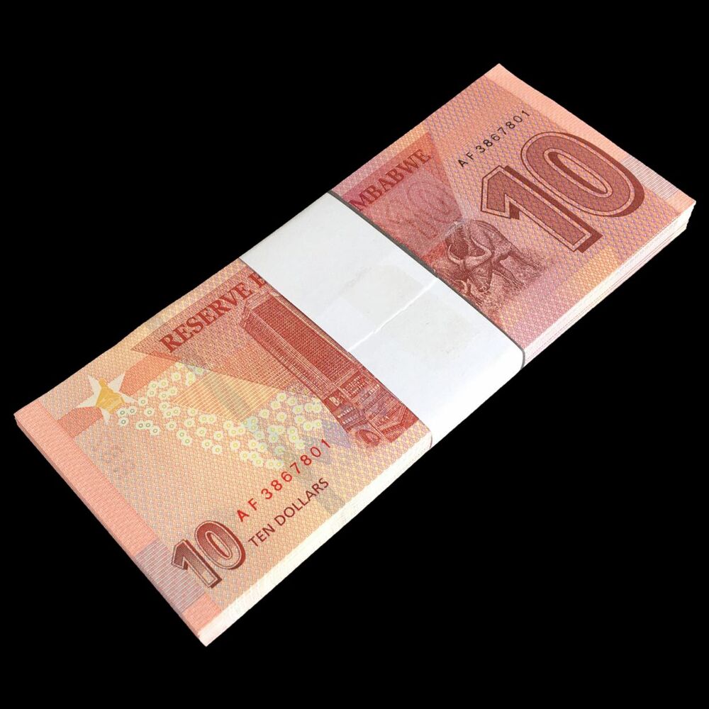 Zimbabwe - 10 Dollars 2020 - Pick- NEW / B194 - Bundle 100 PCS