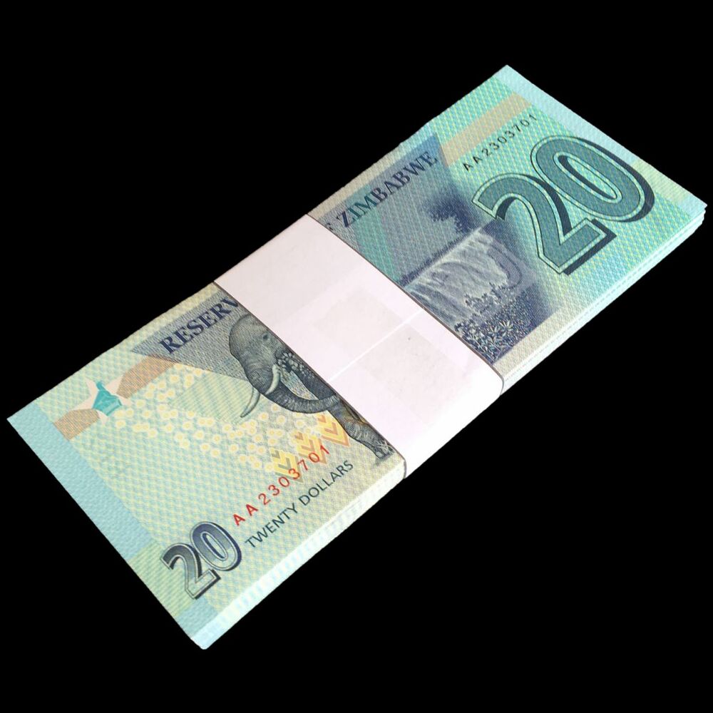 Zimbabwe - 20 Dollars 2020 - Pick- NEW / B195 - Bundle 100 PCS