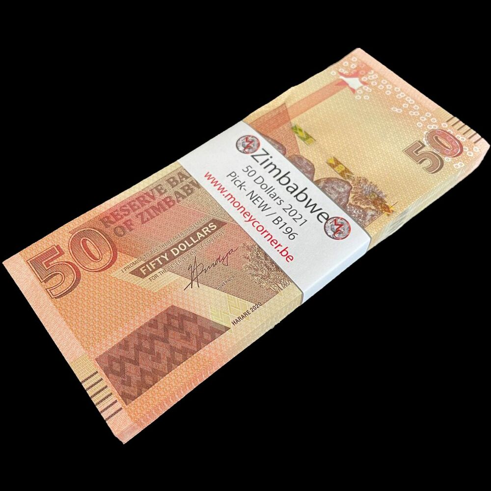 Zimbabwe - 50 Dollars 2021 - Pick- NEW / B196 - Bundle 100 PCS